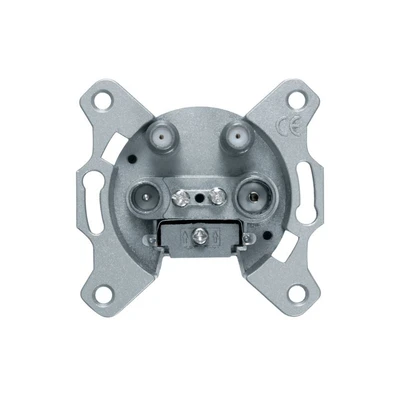 Hager Polo 459410 K.1/K.5 Antenos lizdas 4 išėjimų be pralaidumo mechanizmo 459410