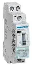 Hager ERC218, pilkas, 1–10 mm², 230 V, 50 Hz, 16 A, 17,85 x 60 x 83 mm
