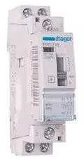 „Hager“ montavimo relė 16A 24V AC 1NO+1NC (ERD218)