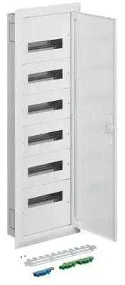 Hager Polo Hager 6 x 12 įleidžiama modulinė skirstomoji plokštė IP30 (FW612FT)