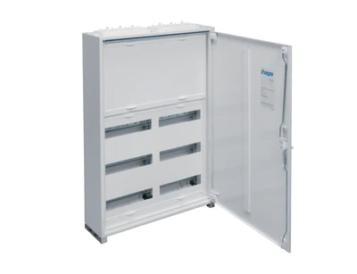 Hager Polo FWB52N Moduliniai skirstomieji įrenginiai 6x12 ant paviršiaus montuojami IP44 II klasė FW univers N 800x550x160mm FWB52N