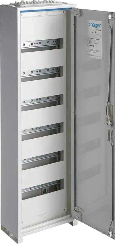 Hager Polo FWB61S universalus FW skirstomasis įrenginys IP44/II 950x300x160mm FWB61S