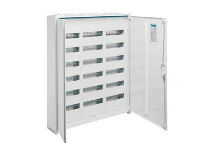 Hager univers FWB63S virštinkinis modulinis skydas 216 modulių