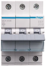 Hager Polo MCN302E Grandinės pertraukiklis 3P C 2A 6kA AC MCN302E