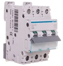 Hager Polo NDN332 Automatinis jungiklis 3P D 32A 10kA AC NDN332