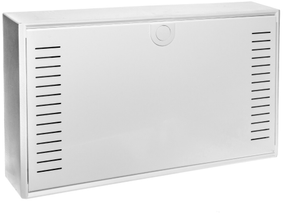 Hager Polo Hager Modulinė skirstomoji plokštė Volta 3 x 12 ant paviršiaus montuojama Patch Panel 3 lizdai 230V (VA36NWP)
