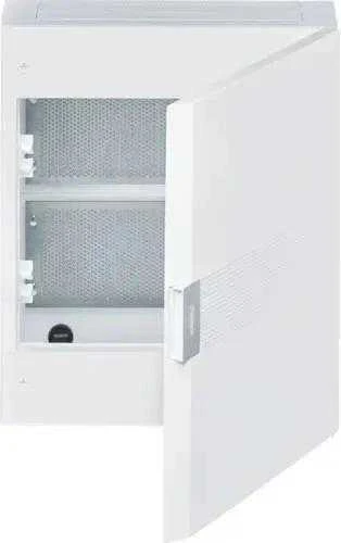 Hager Polo VB218MP Multimedijos skirstomoji skydas 2R IP40, baltos durys VEGA VB218MP