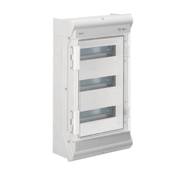 Hager Polo Hager 3x12 modulio skirstomojo skydo paviršius IP65 Vektorius VE312PN