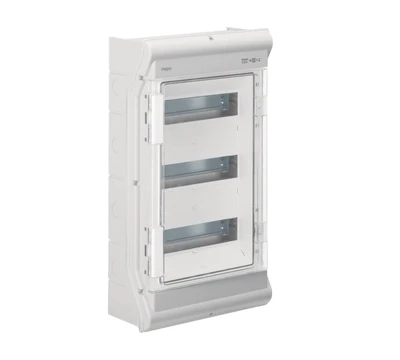 Hager Polo Hager 3x12 modulio skirstomojo skydo paviršius IP65 Vektorius VE312SN