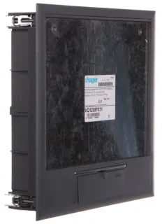 Hager Polo „Hager“ grindų dėžutės dangtelis 263x263 mm, skirtas montuoti techninėse grindyse, 24 moduliai, kilimui, 5 mm pjūklas (VQ12057011)