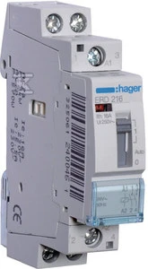 Hager MONTAVIMO RELĖ 24VAC 2NO 16A
