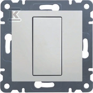 Hager Uždengiamoji plytelė balta LUMINA2 - WL7010