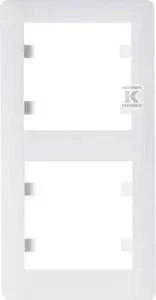 Hager RAM.2-KR.PION.Baltas LUMINA