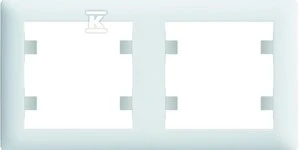 Hager RAM.2-KR.POZ.Baltas LUMINA