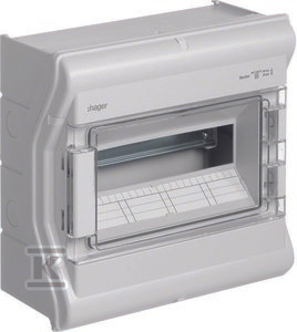 Hager Modulinė skirstomoji plokštė Vector 1x12 IP65 VE112L