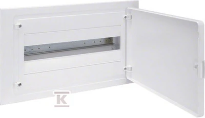 Hager GOLF 1x18 modulinė skirstomoji plokštė, įleidžiama, IP40, kietos durys - VF118PD
