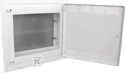 GOLF2 plastikinis įleidžiamas skydelis VF218PZF 2x18 mod. Hager (IP40)
