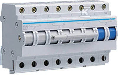 Hager Modulinis tinklo generatoriaus jungiklis 4P 63A SF463