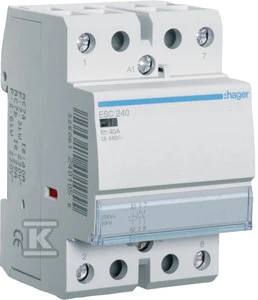 Hager ESC240 kontaktorius 40A
