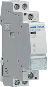 „Hager“ tylus modulinis kontaktorius 25A 2NC 0R 230V AC (ESC225S)