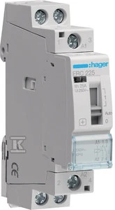 Hager Modulinis kontaktorius su rankiniu valdymu 25A 2NO 230V AC (ERC225)