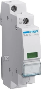 Hager Signalinė lempa 230V AC žalia - SVN121