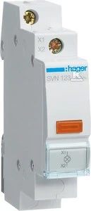 Hager Lampka sygnalizacyjna 230V AC oranžinė - SVN123