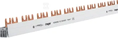 Hager Link Rail 2P 63A 10mm2 šakutė (KDN263B)