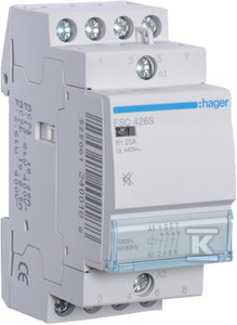 Hager TYLIUS KONTAKTORIAUS 230VAC 4NC 25A AC-7A/B