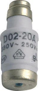 Hager WKŁ.BEZP.D0 D02/E18 20A 400V GL/GG