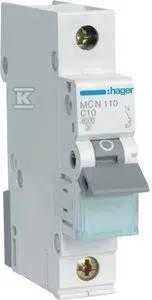 Automatinis jungiklis Hager MC110 (10A, 1P, 230V, 6kA)