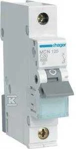 Automatinis jungiklis Hager MC120 (20A, 1P, 230V, 6kA)