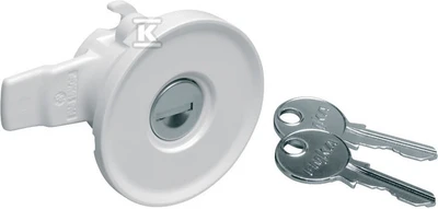 Hager cilindrinė spyna Nr. 1242E universal IP44 korpusui (FZ597N)