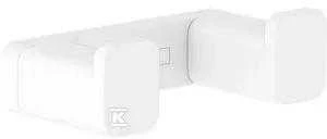 Dvigubas rankšluosčių kabliukas Hansgrohe AddStoris 41755700, baltas matinis