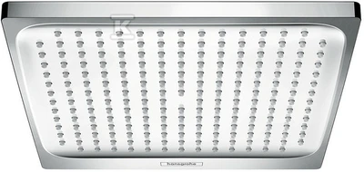 Hansgrohe Crometta E 240 1jet dušo galva, 240x240 mm, chromas