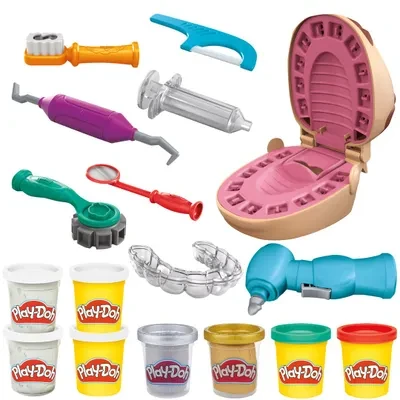 PLAY-DOH Plastilino rinkinys „Dantistas“