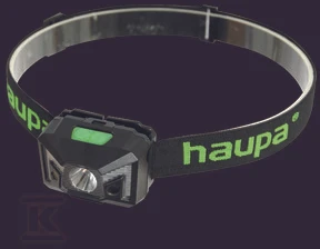 Haupa HUPFLASH125+ galvos žibintas su elastine juosta