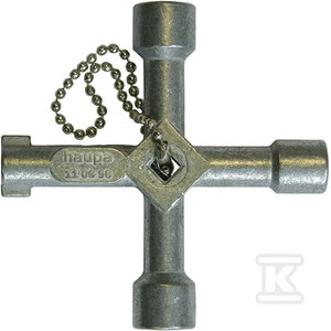 Haupa METALINIS VALDYMO SPINTELĖS RAKTAS