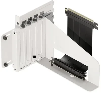 HAVN HS 420 vertikalus GPU tvirtinimo laikiklis – baltos spalvos
