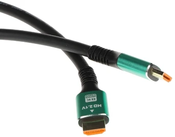 15 m HDMI 2.1 kabelis su žaliais antgaliais