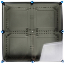 Hensel Box 600x600x170mm IP65 apima skaidrų Mi 80800 (HPL00017)