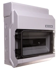 Hensel KV 1x12 skirstomasis skydelis su PE / N IP54 KV 1512