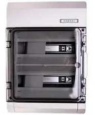 Hensel Modulinė perjungimo pavara 2 x 12 paviršių IP65 kV 9224 Z (6100599)