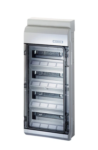 Hensel 6100630 Modulinė skirstomoji plokštė 4x12 ant paviršiaus montuojama IP65 KV 8448 6100630