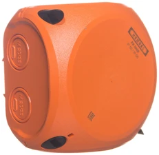 Hensel E90 priešgaisrinė dėžutė 104x104x70mm IP65 5x2.5mm2 FK 0402 (62000180)