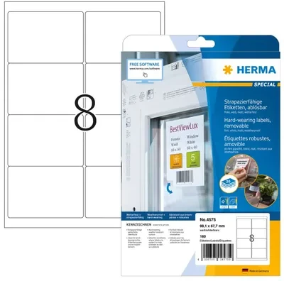 Herma folijos etiketės 99,1x67 mm ()575)