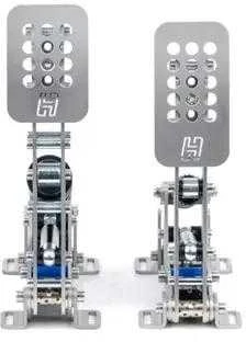 Heusinkveld Rinkinys pedals Sim Pedals Ultimate 2-pedal Sidabrinė (HE-SPU2SC)