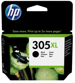 Hewlett Packard (HP) HP 305XL didelės talpos juoda originali rašalo kasetė