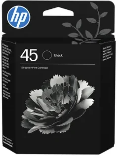 Hewlett Packard (HP) HP 51645A (Nr. 45), juoda kasetė rašaliniams spausdintuvams