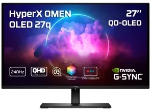 Monitorius HP HyperX OMEN OLED 27q 27 colių QD-OLED QHD 16:9 240Hz 0.03ms 2xHDMI DP 27